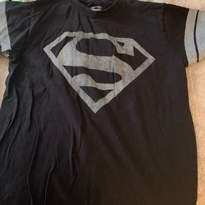 Small Superman shirt had it on 2 times.